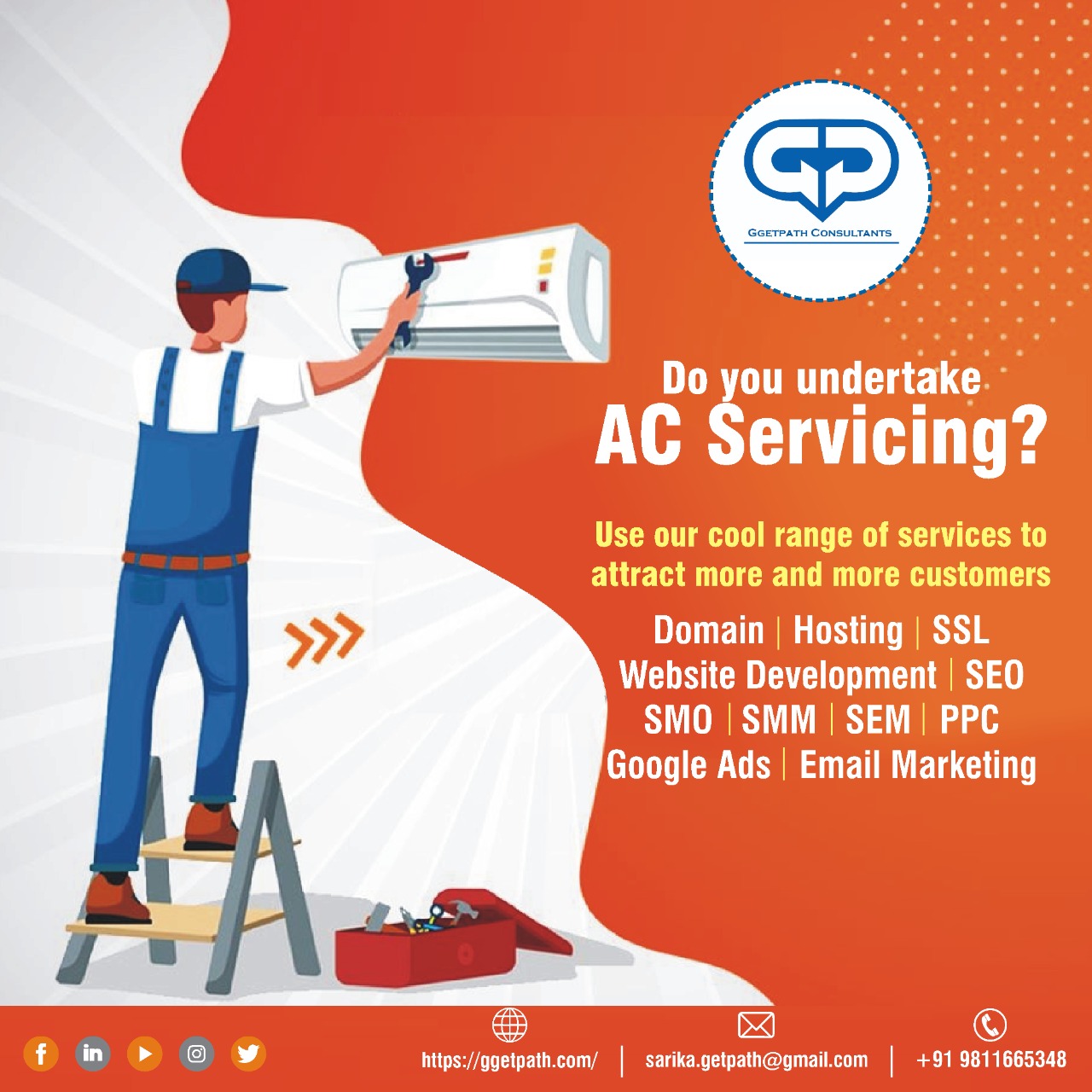 Digital Marketing For AC Servicing