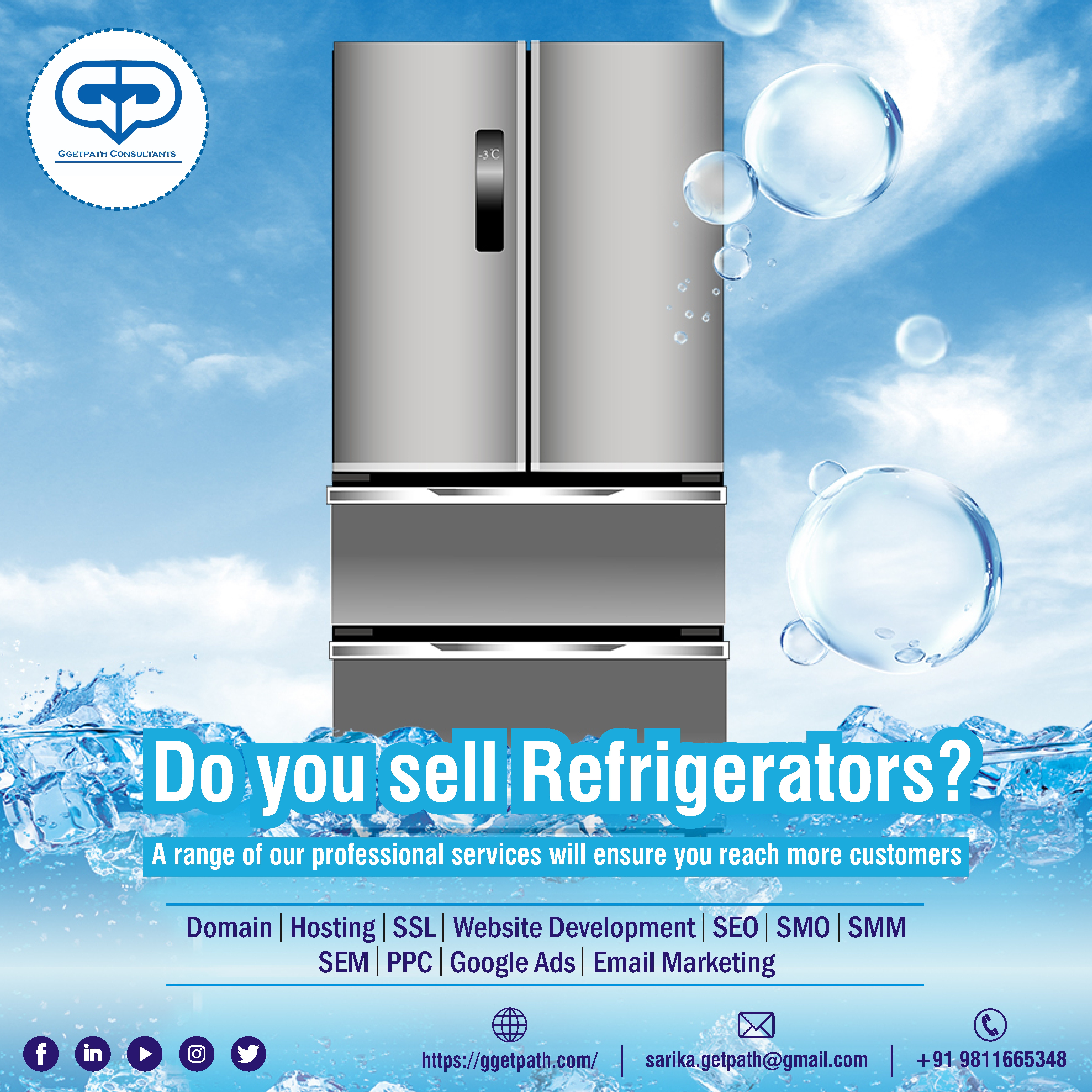 Digital Marketing For Refrigerator Seller
