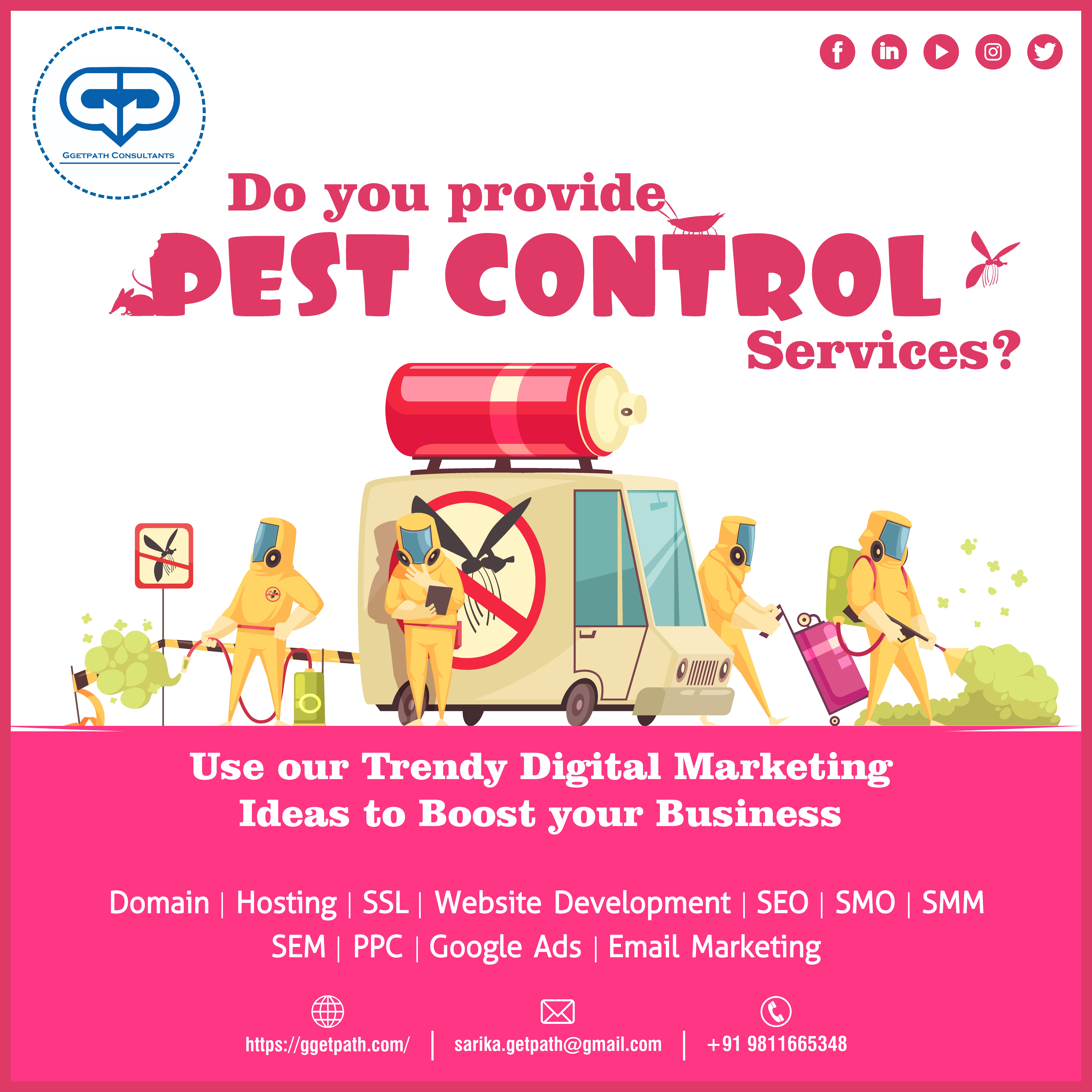 Digital Marketing For Pest Control Service Provider